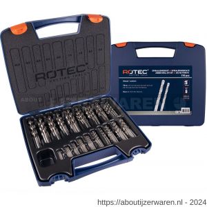 Rotec 105 spiraalborenset 105 DIN 338 type N 170 delig diameter 1-10 mm - W50911178 - afbeelding 1