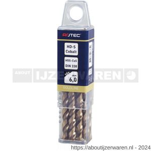 Rotec 110 HSS-E spiraalboor DIN 338 type HD-S d2=13 diameter 20,0x140x205 mm - W50900924 - afbeelding 3