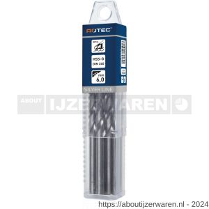 Rotec 150 HSS-G spiraalboor DIN 340 type N diameter 4,1x78x119 mm set 10 stuks - W50902089 - afbeelding 3