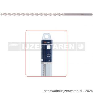 Rotec 164 HSS-G spiraalboor DIN 1869 type TLS diameter 13,0x375 mm - W50911810 - afbeelding 3