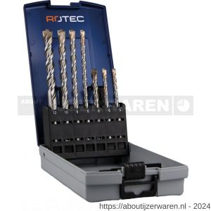 Rotec 200 hamerborenset 200 SDS Plus V-Breaker 7 delig diameter 5-12 mm ABS - W50911189 - afbeelding 1