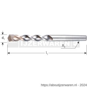 Rotec 207.5 centreerboor A-konus diameter 11,0x120 mm - W50903421 - afbeelding 2