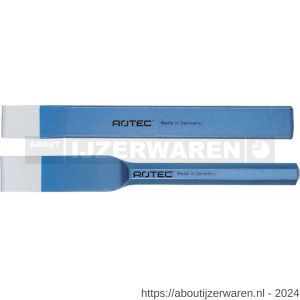 Rotec 218.05 sleuvenbeitel vlak-ovaal 26x240 mm - W50903622 - afbeelding 1