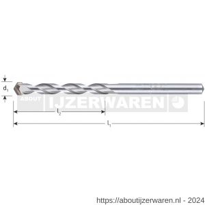 Rotec 226 UNIDre multifunctionele steenboor 6,0x90x150 mm - W50903736 - afbeelding 2