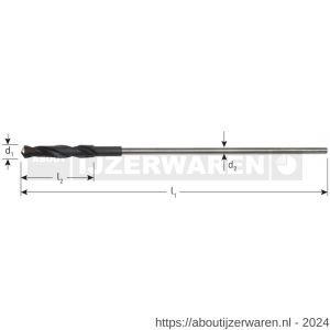 Rotec 232 HSS bekistingsboor diameter 8,0x400 mm - W50903831 - afbeelding 2