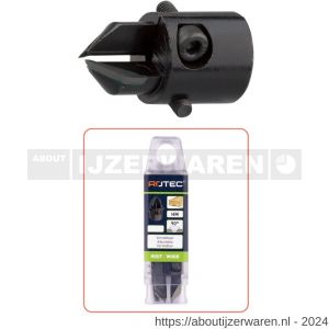 Rotec 239.4 HM opsteekverzinkboor 90 graden, verstelbaar diameter 3-8 mm - W50903991 - afbeelding 3