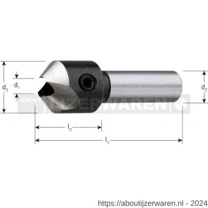 Rotec 239.6 WS machine opsteekverzinkboor diameter 6 mm - W50904003 - afbeelding 2