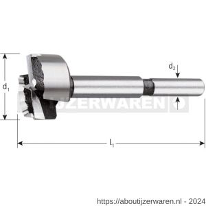 Rotec 246 cilinderkopboor Wave-Cutter DIN 7483 G diameter 35,0 mm - W50904273 - afbeelding 2