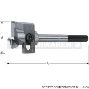 Rotec 248 verstelbare cilinderkopboor diameter 22-50 mm - W50904324 - afbeelding 2