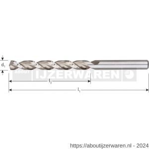 Rotec 262 HSS-G houtspiraalboor DIN 338 TLS diameter 8,0x75x117 mm - W50904372 - afbeelding 2