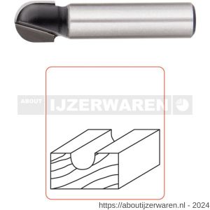 Rotec 270 HM holprofielfrees Silver-Line d2=8 mm diameter 12,7 mm - W50904449 - afbeelding 3