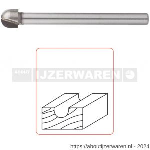 Rotec 270 HM houtrotfrees Silver-Line d2=6 mm diameter 9,5 mm - W50904448 - afbeelding 3