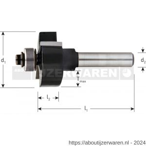 Rotec 270 HM sponningfrees lager Silver-Line d2=8 mm diameter 28,5 mm - W50904461 - afbeelding 2