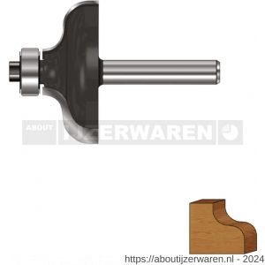 Rotec 271 HM S-profielfrees Gold-Line diameter 31,8 mm R=4,8 d2=8 mm - W50904624 - afbeelding 1