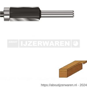 Rotec 271 HM kantenfrees Z2 Gold-Line diameter 12,7x12,7 mm d2=8 mm - W50904662 - afbeelding 1