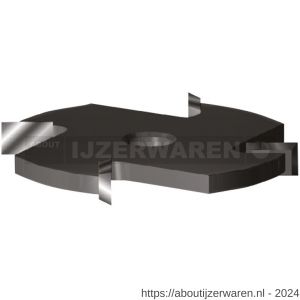 Rotec 271 HM schijffrees Z4 Gold-Line diameter 50,8x5 mm spindel 8 mm - W50904706 - afbeelding 1