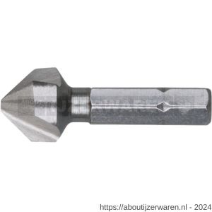 Rotec 319 HSS-G verzinkfrees 90 graden 1/4 inch C6.3 diameter 12,4 mm - W50905235 - afbeelding 1