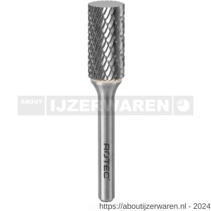 Rotec 430 HM stiftfrees model A Z1 aluminium-vertand diameter 9,6x19x64 mm d2=6 mm - W50906469 - afbeelding 1