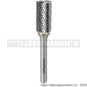 Rotec 431 HM stiftfrees model B Z6 kruisvertand diameter 3x14x38 mm d2=3 mm - W50906488 - afbeelding 1