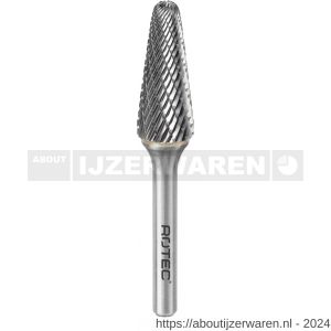 Rotec 439 HM stiftfrees model L Z6 kruisvertand diameter 6x18x50 mm d2=6 mm - W50906639 - afbeelding 1