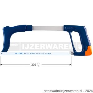 Rotec 500.1 metaalzaagbeugel gebogen - W50911664 - afbeelding 1