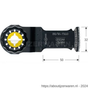 Rotec 519 OTKJ 18/32 Starlock invalzaagblad hardhout 32x50 mm - W50906958 - afbeelding 2