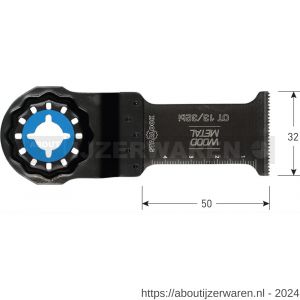 Rotec 519 OT 13/20BI Starlock invalzaagblad metaal 32x50 mm set 5 stuks - W50906966 - afbeelding 2