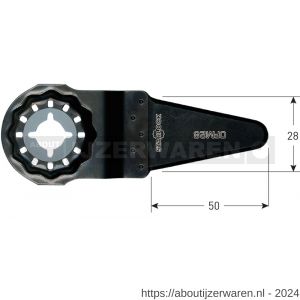 Rotec 519 OFM 28 Starlock universele voegensnijder 28x50 mm - W50906991 - afbeelding 2