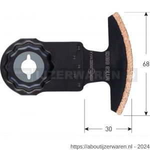 Rotec 519 MA 68K5 Starlock-Max HM-Riff segmentzaagblad fijn 68x30 mm - W50907019 - afbeelding 2