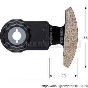 Rotec 519 MTK 68D4 Starlock-Max diamant-Riff segmentzaagblad 68x30 mm - W50907022 - afbeelding 2