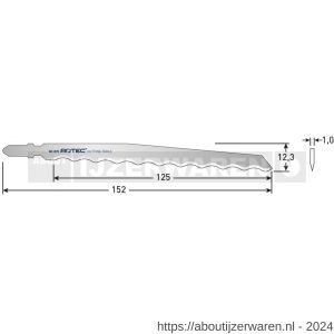 Rotec 520 decoupeerzaagblad DC870 T313AW set 3 stuks - W50907088 - afbeelding 2