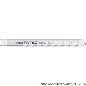 Rotec 523 decoupeerzaagblad HCS FDC620 set 5 stuks - W50907092 - afbeelding 1