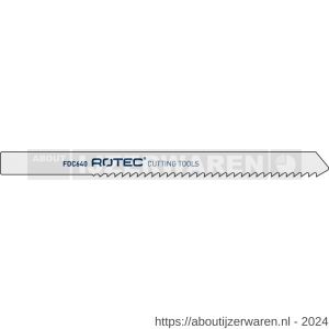 Rotec 523 decoupeerzaagblad HCS FDC640 set 5 stuks - W50907093 - afbeelding 1