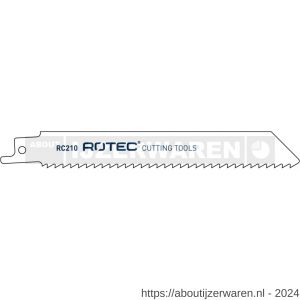 Rotec 525 reciprozaagblad RC210 set 5 stuks - W50907112 - afbeelding 1