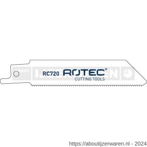 Rotec 525 reciprozaagblad RC720 S522EF set 5 stuks - W50907150 - afbeelding 1