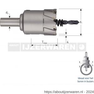 Rotec 535 HM gatfrees Heavy-Duty Tmax=30 diameter 26,0 mm - W50907795 - afbeelding 2