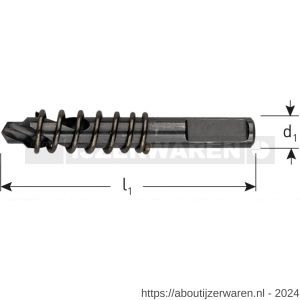 Rotec 535 centreerboor voor 535.xxx0 diameter 14-60 mm diameter 6x80 mm - W50907851 - afbeelding 2