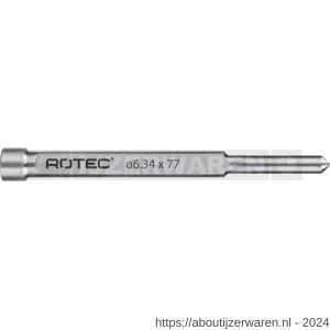 Rotec 545 uitwerpstift diameter 6,35x77 mm - W50908294 - afbeelding 1