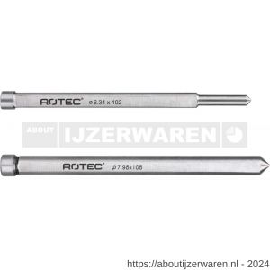 Rotec 545 uitwerpstift diameter 7,98x105 mm - W50908301 - afbeelding 1