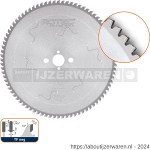 Rotec 556 HM dry-cutter zaagblad sandwich diameter 190x1,5x30 mm Z=56 TF - W50909053 - afbeelding 1