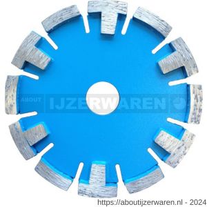 Rotec 743 diamant voegenfrees Beton diameter 125x16x22,2 mm - W50912840 - afbeelding 1