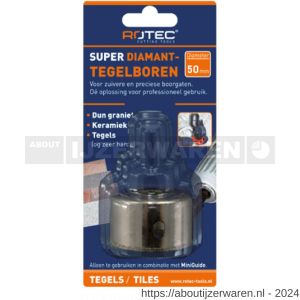 Rotec 759 diamanttegelboorkroon nat diameter 43 mm Tmax=25 mm - W50909936 - afbeelding 3