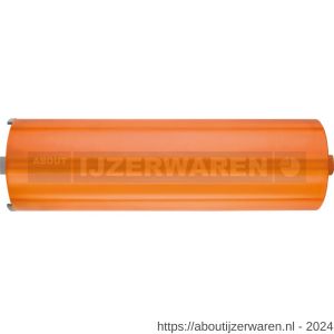 Rotec 775 diamantboor oranje droog diameter 107x150 mm M16 aansluiting 4 segmenten 24x4,0x9,0 mm - W50910233 - afbeelding 1