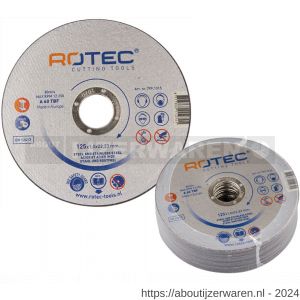 Rotec 799 doorslijpschijf Silver-Line diameter 125x1,0x22,2 mm set 25 stuks - W50910420 - afbeelding 1