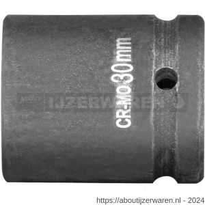 Rotec 842 krachtdop binnenvierkant 1/2 inch kort SW 21 mm L=40 mm - W50910958 - afbeelding 1