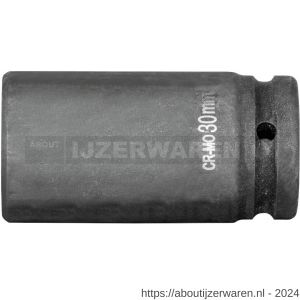 Rotec 842 krachtdop binnenvierkant 1/2 inch lang SW 21 mm L=80 mm - W50910977 - afbeelding 1