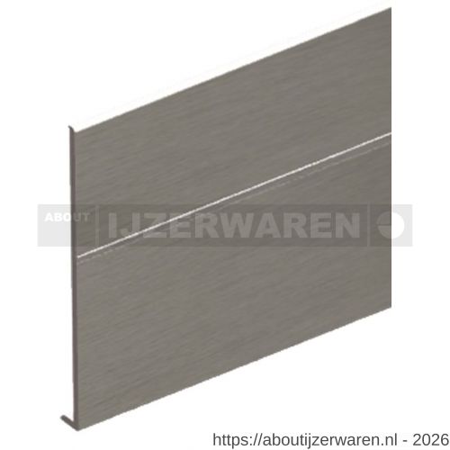 Ellen valdorpel accessoires Ellen Matic Elegance Protection Plate bescherm schopplaat RVS 103 cm - W51010308 - afbeelding 1