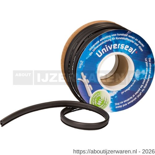 Ellen renovatie afdichtingsprofiel kunststof Universal Plus 25 m - W51010004 - afbeelding 1