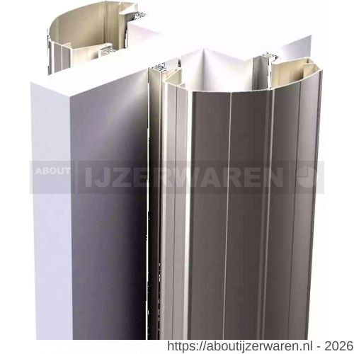 Ellen vingerbeschermingsprofiel Professioneel Finprotect Plus 90-120 zilver 250 cm - W51010079 - afbeelding 1