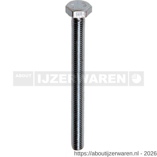 ASF tapbout DIN 933 M12x300 mm 8.8 verzinkt - W40812780 - afbeelding 1